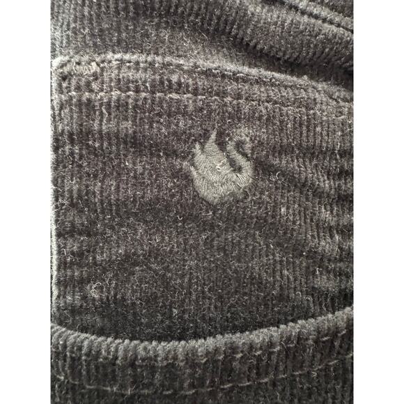 Vintage Gloria Vanderbilt 10 black corduroy high waisted pants Straight leg - Picture 6 of 6